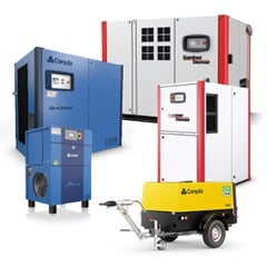 Compressori rotativi a vite lubrificati