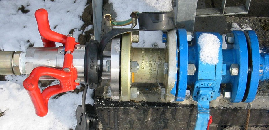 instalación de nieve glp todo-gas